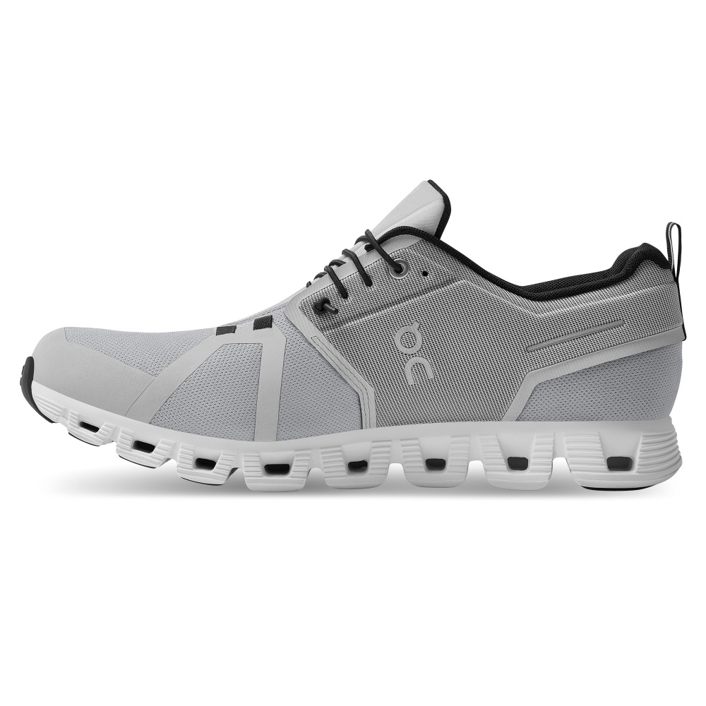 On Running Cloud 5 Waterproof Miesten Tennarit Harmaat Valkoinen | Suomi-27153