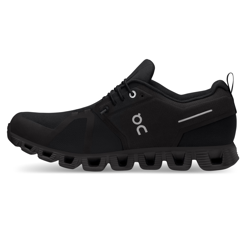 On Running Cloud 5 Waterproof Miesten Tennarit Mustat | Suomi-36240