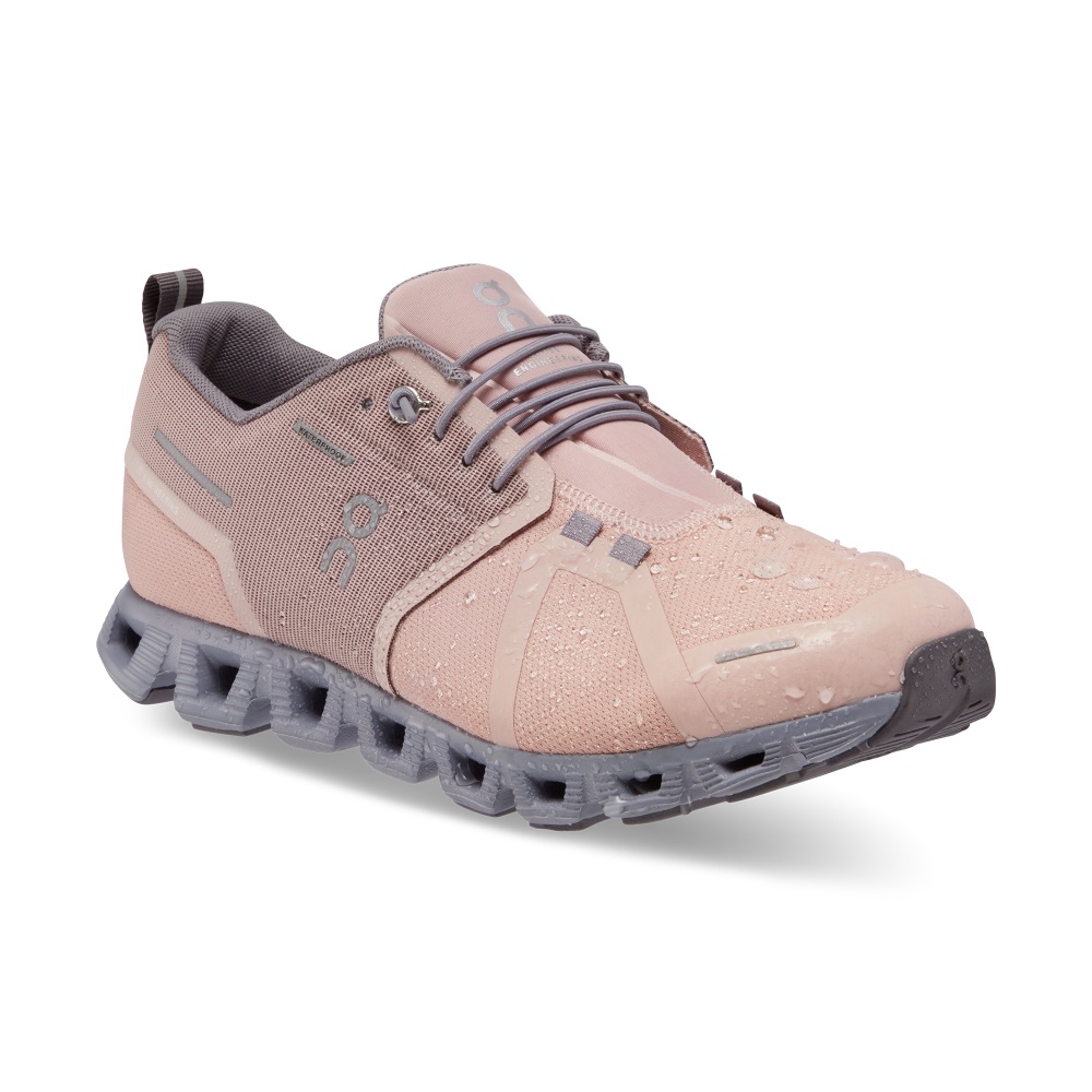 On Running Cloud 5 Waterproof Naisten Tennarit Pinkki Khaki | Suomi-73192