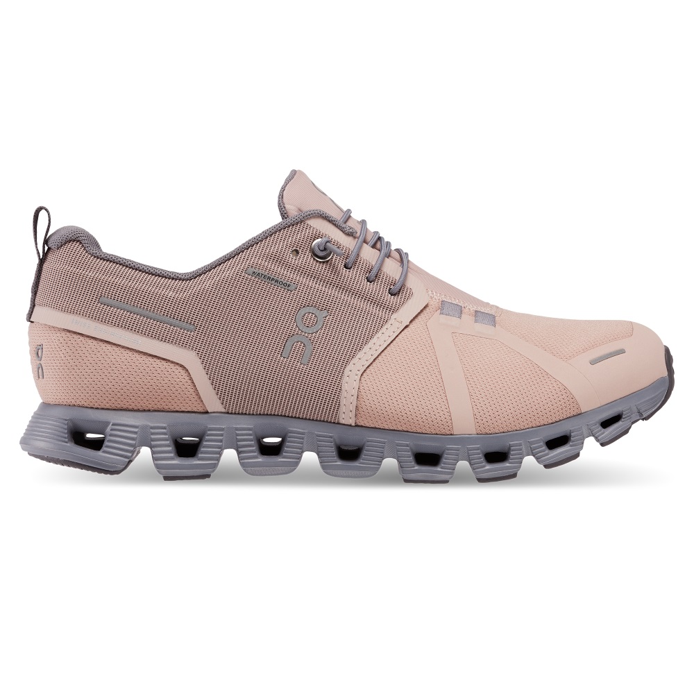 On Running Cloud 5 Waterproof Naisten Tennarit Pinkki Khaki | Suomi-73192