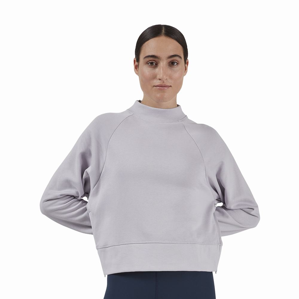 On Running Crew Neck Naisten Huppari Violetit | Suomi-36420