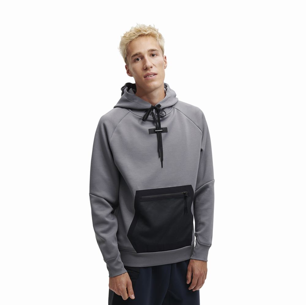 On Running Hoodie 2 Miesten Huppari Harmaat | Suomi-89421