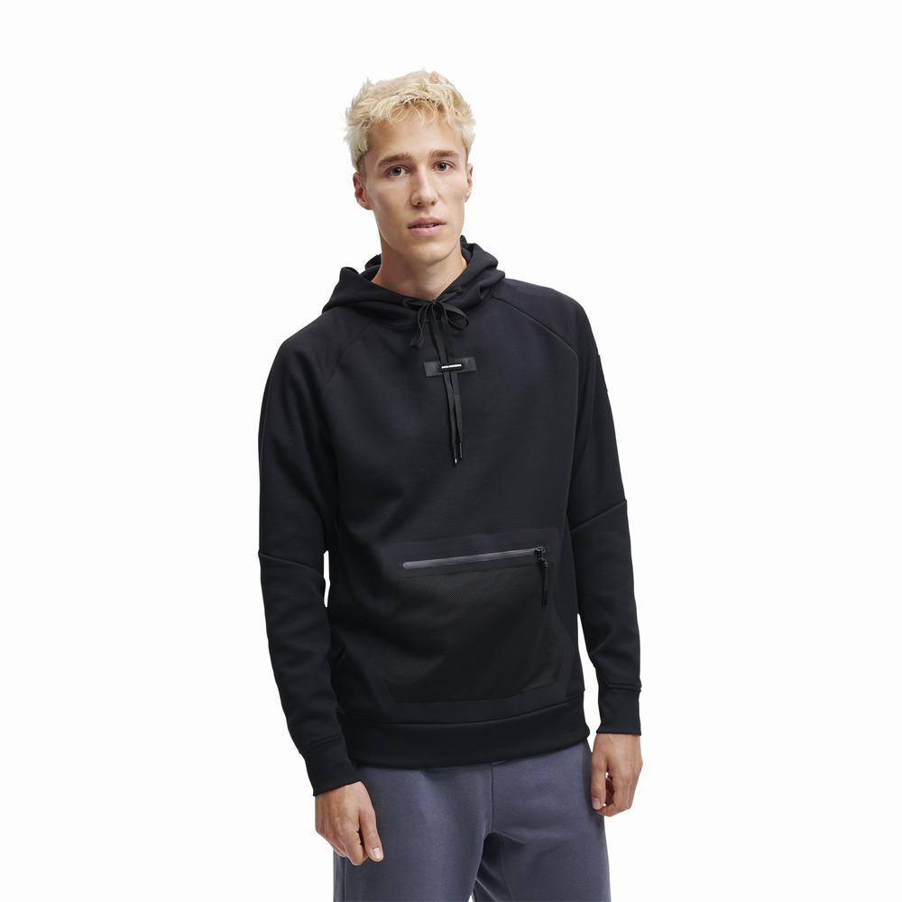 On Running Hoodie 2 Miesten Huppari Mustat | Suomi-57290