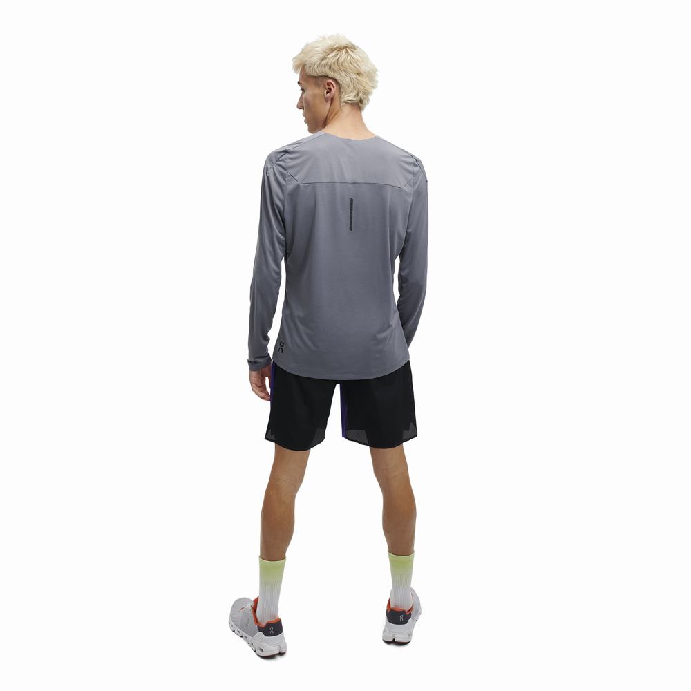 On Running Lightweight 2 Miesten Shortsit Laivastonsininen Mustat | Suomi-02584