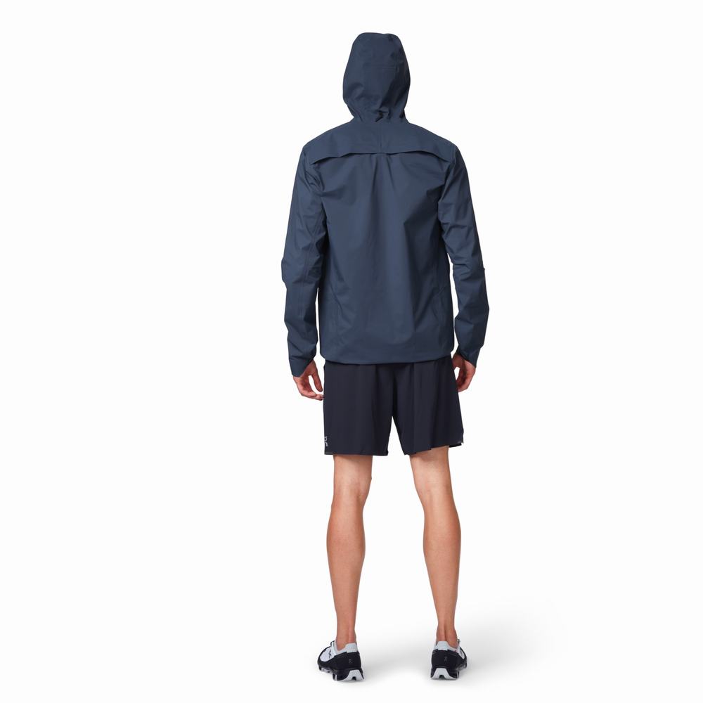 On Running Waterproof Anorak Miesten Takit Laivastonsininen | Suomi-49267