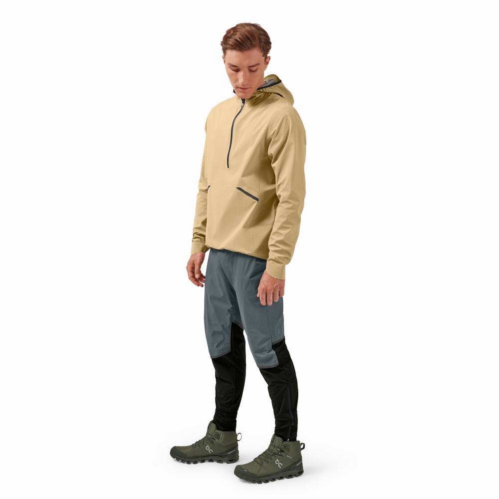 On Running Waterproof Anorak Miesten Takit Ruskea | Suomi-76241