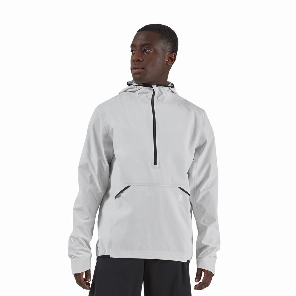 On Running Waterproof Anorak Miesten Takit Valkoinen | Suomi-80134