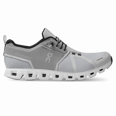 On Running Cloud 5 Waterproof Miesten Tennarit Harmaat Valkoinen | Suomi-27153