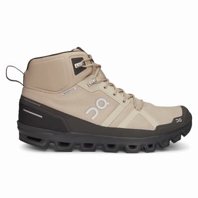 On Running Cloudrock Waterproof Miesten Vaellussaappaat Mustat | Suomi-68250